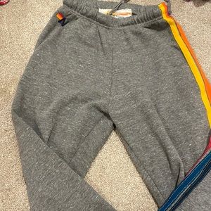 Aviator Nation Striped Sweatpants